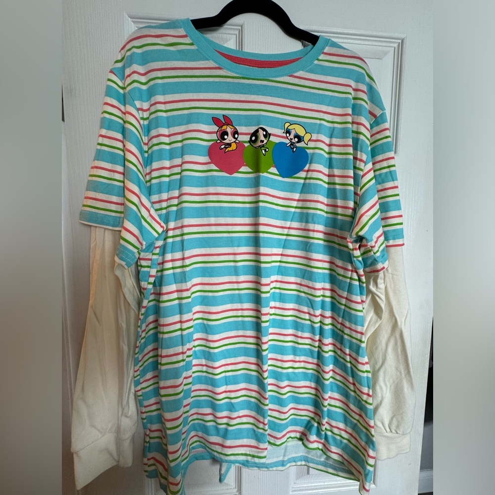 Powerpuff Girls long sleeve T-Shirt 2xl